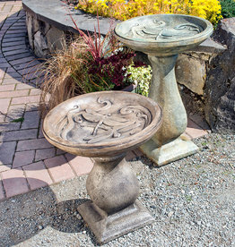 Dragonfly Bird Bath Small Western Slate