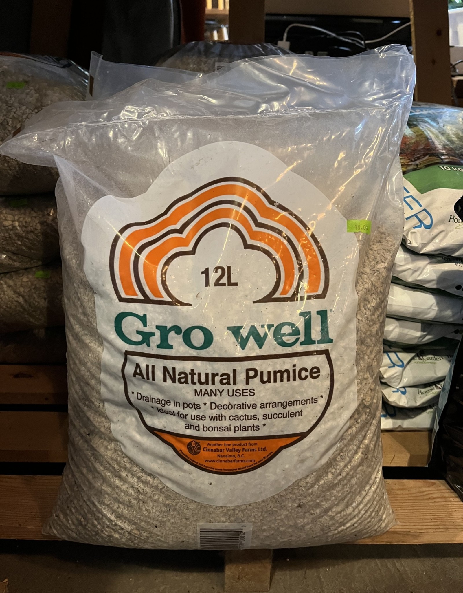 Pumice 1/4 inch 12L