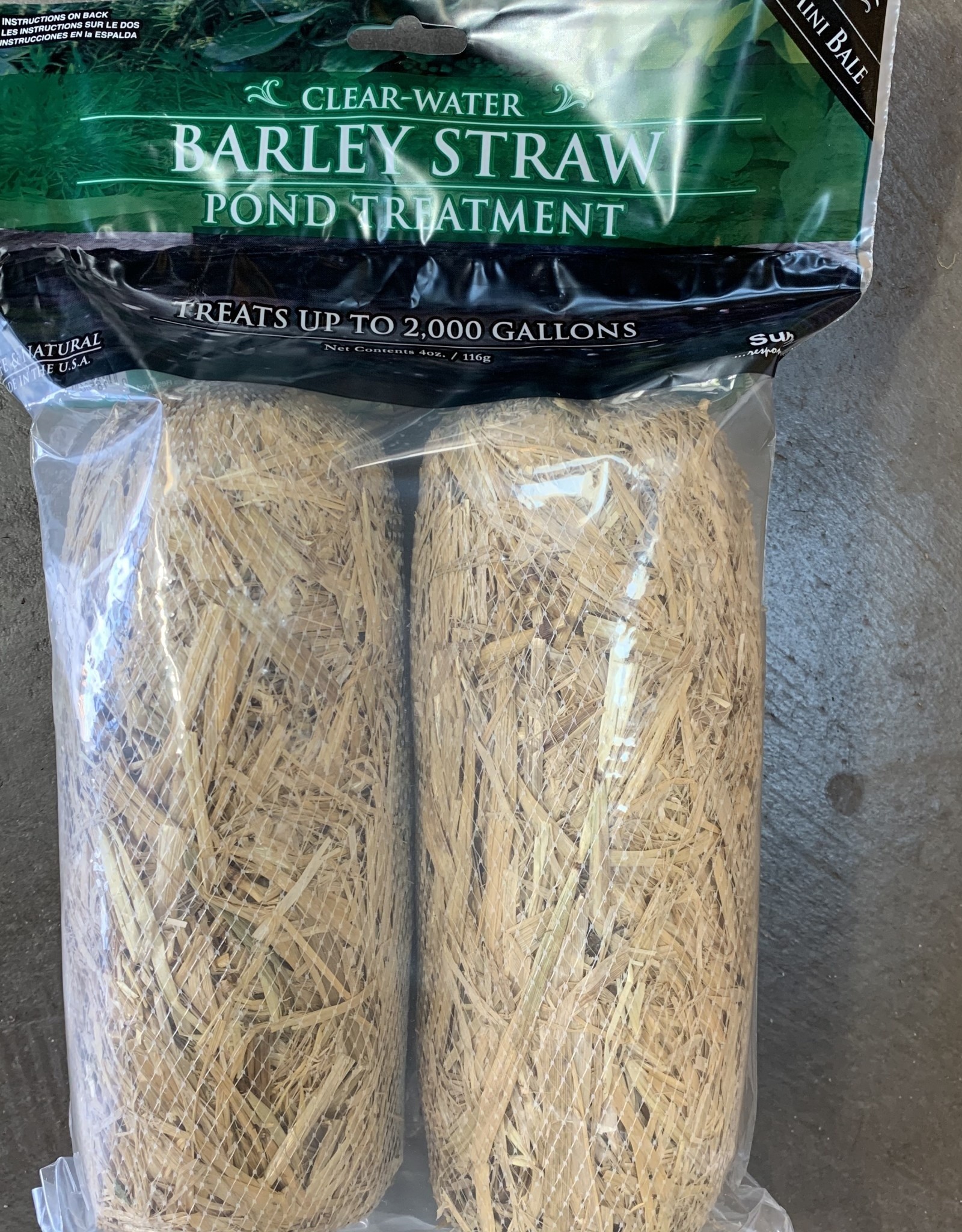 Barley Straw Bales - 2 Pack