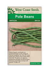 West Coast Seeds Bean - Pole - Matilda