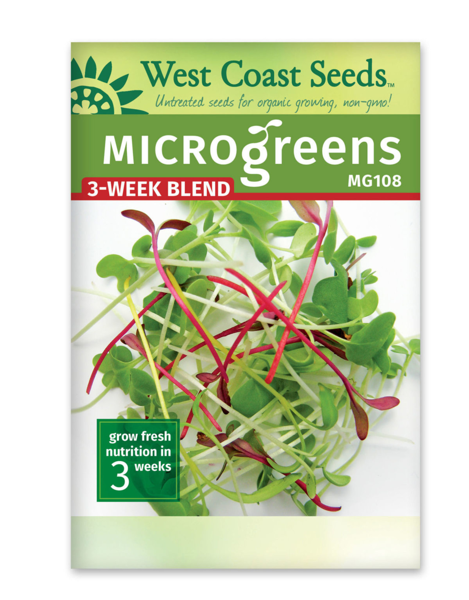 West Coast Seeds Micro-Green - Three Week Blend