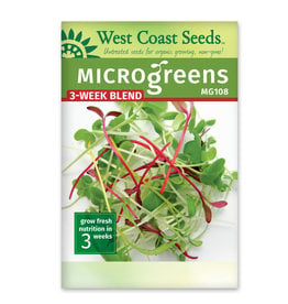 West Coast Seeds Micro-Green - Three Week Blend