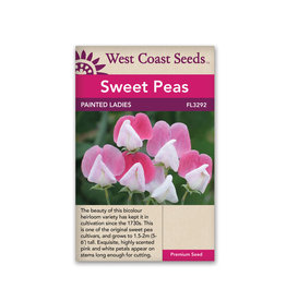 West Coast Seeds Sweet Pea - Painted Lady