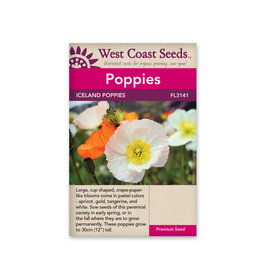 West Coast Seeds Poppies - Iceland