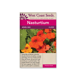 West Coast Seeds Nasturtium - Jewel Mix