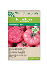 West Coast Seeds Pink Brandywine Certified Organic (25 Seeds)