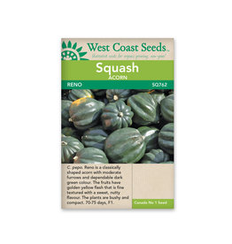 West Coast Seeds Squash Acorn Reno F1 (9 Seeds)