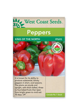 West Coast Seeds Peppers - King of the North Certified Organic