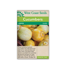 West Coast Seeds Lemon Cucumber