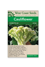 West Coast Seeds Cauliflower - Fioretto 60 F1 (10 seeds)