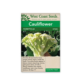 West Coast Seeds Cauliflower - Fioretto 60 F1 (10 seeds)