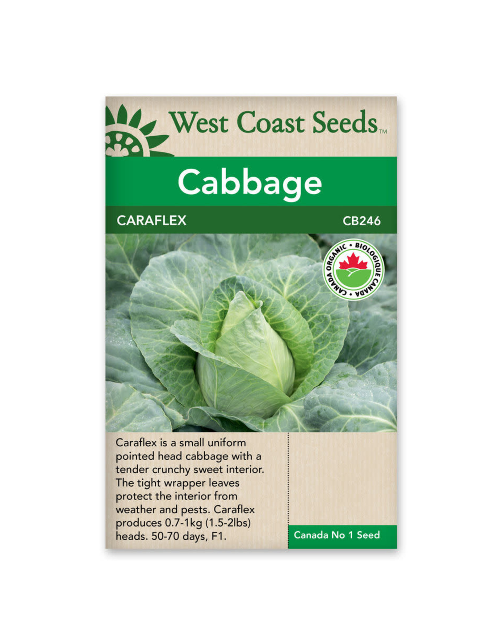 West Coast Seeds Caraflex F1 (Coated) Certified Organic (15 Seeds)
