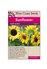 West Coast Seeds Sunflowers - Short Blend