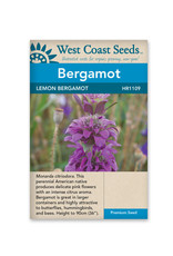 West Coast Seeds Lemon Bergamot