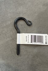 3.5 inch Forged Ceiling Hook - Black