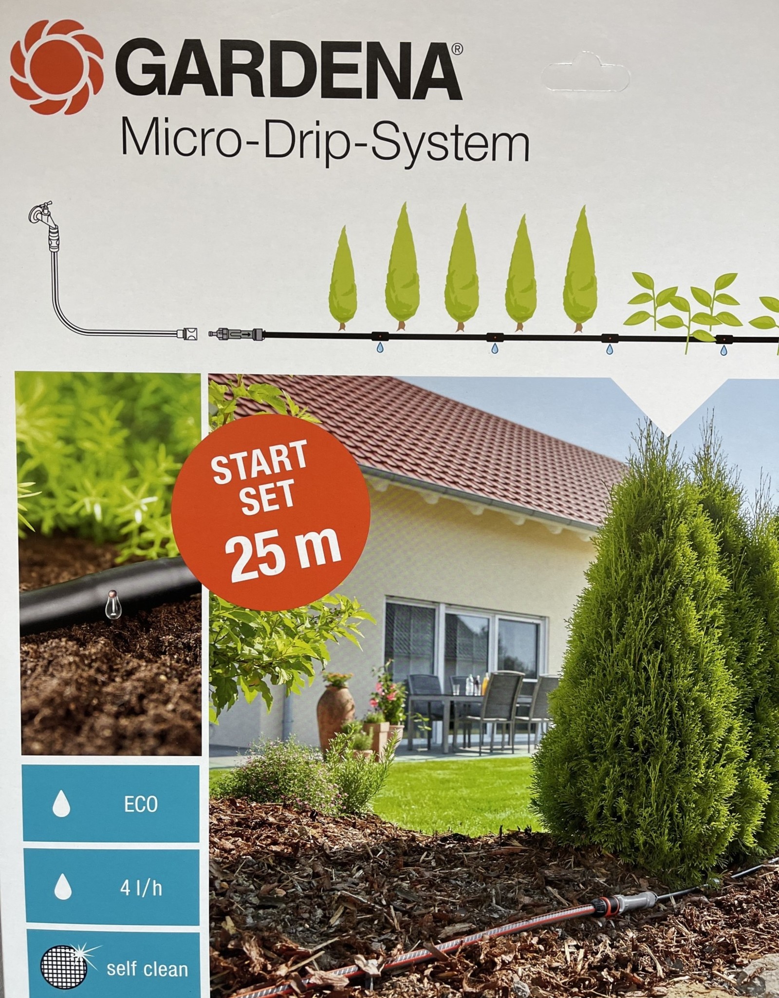 Gardena Canada Ltd Micro Drip Starter Kit - Plant Rows