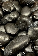 Polished Black Stone Small Bag