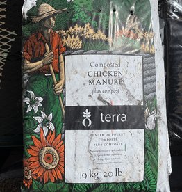Terra Chicken Manure Plus Compost 20lb