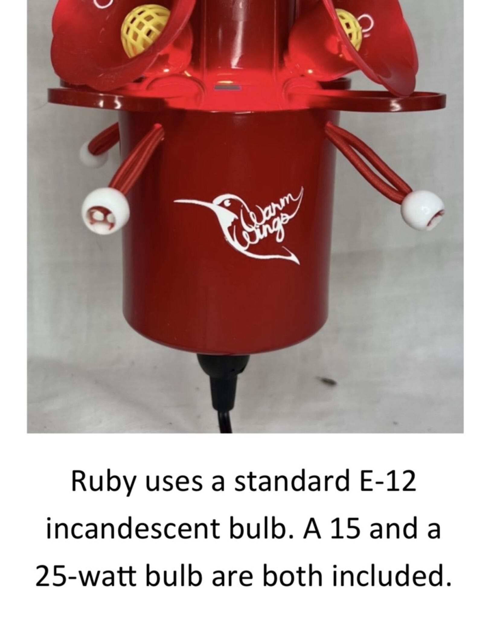 Ruby Hummingbird Warmer Small