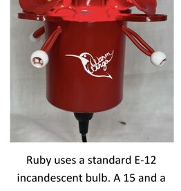 Ruby Hummingbird Warmer Small