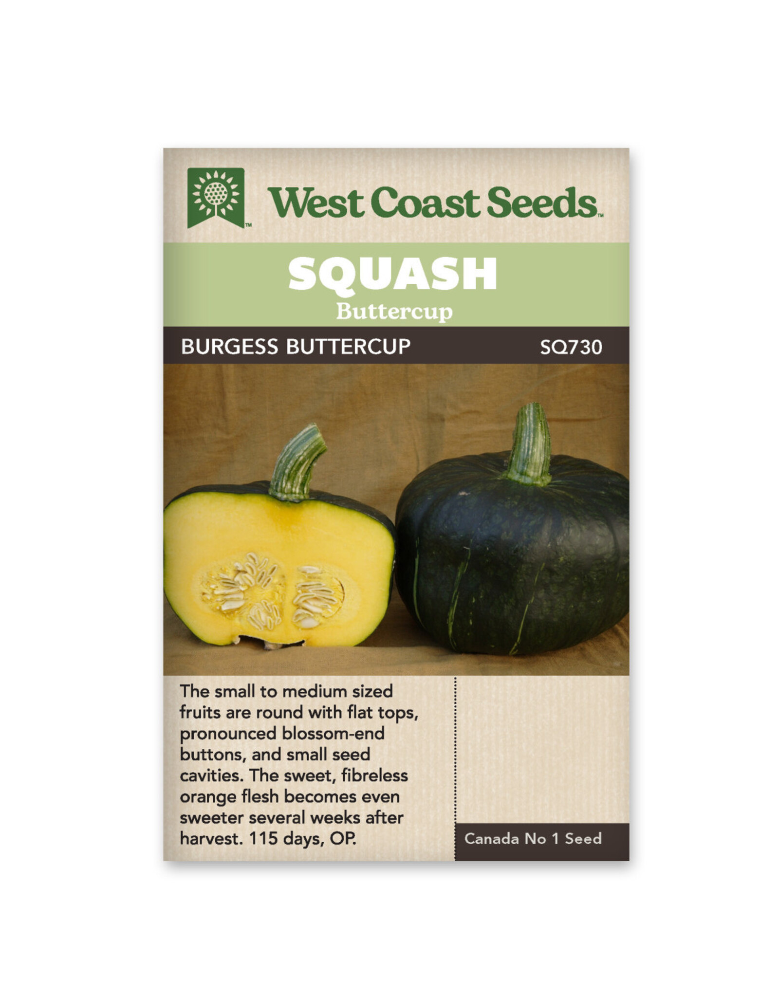 West Coast Seeds Burgess Buttercup