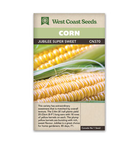 West Coast Seeds Corn Jubilee Super Sweet (F1) (50 Seeds)
