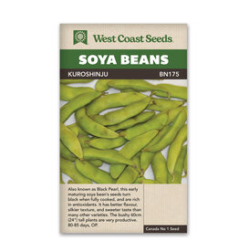 West Coast Seeds Soya Beans Kuroshinju