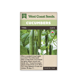 West Coast Seeds Tyria F1 Organic Certified ( 5 Seeds)
