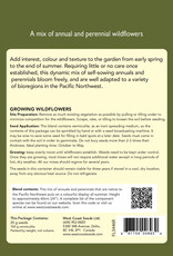 West Coast Seeds Wildflowers - Pacific Northwest - Sprinkle Bag