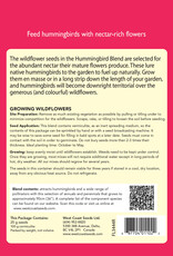 West Coast Seeds Wildflowers - Hummingbird Blend - Sprinkle Bag
