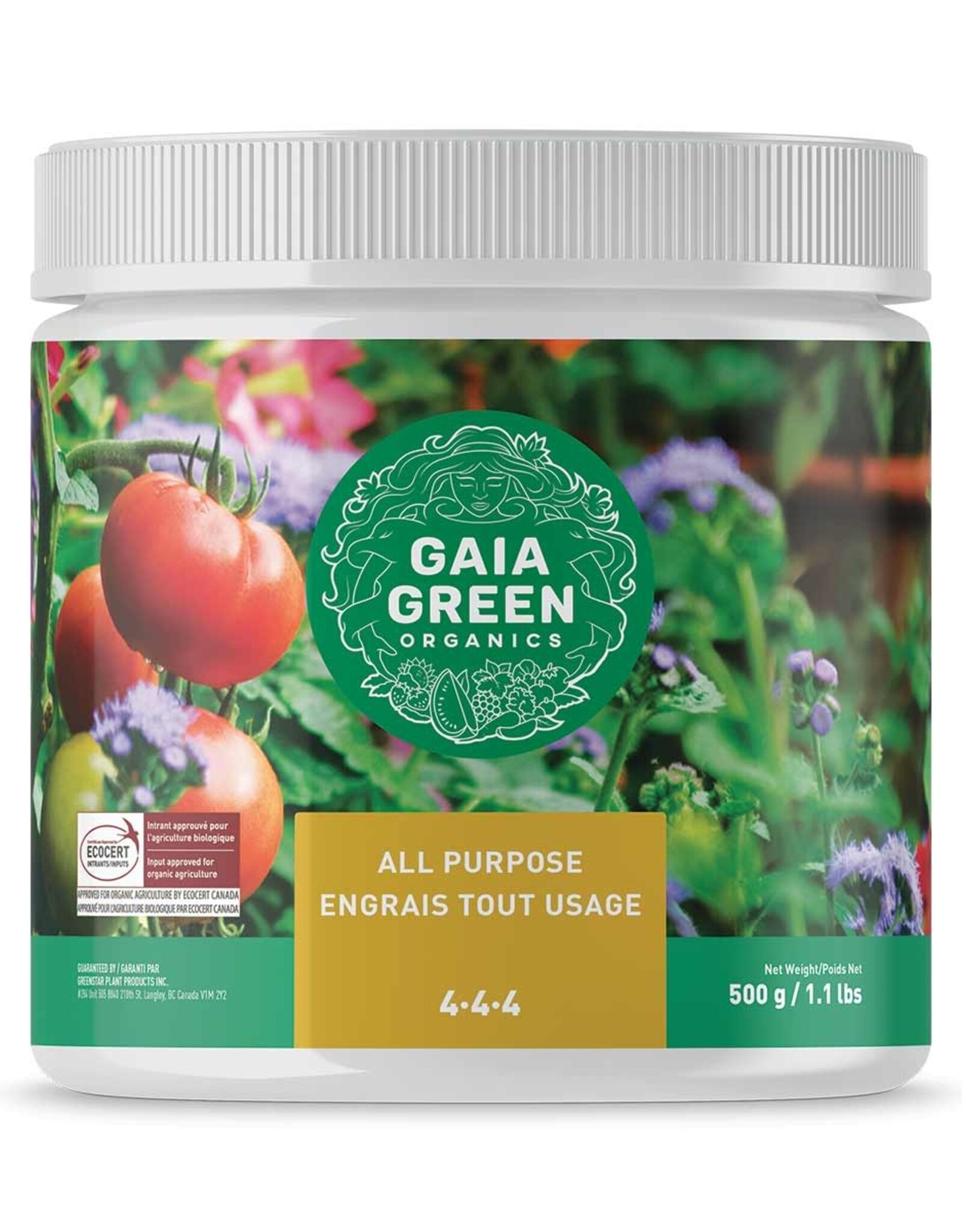Gaia Green Products Ltd. Gaia Green All Purpose 4-4-4 500gr