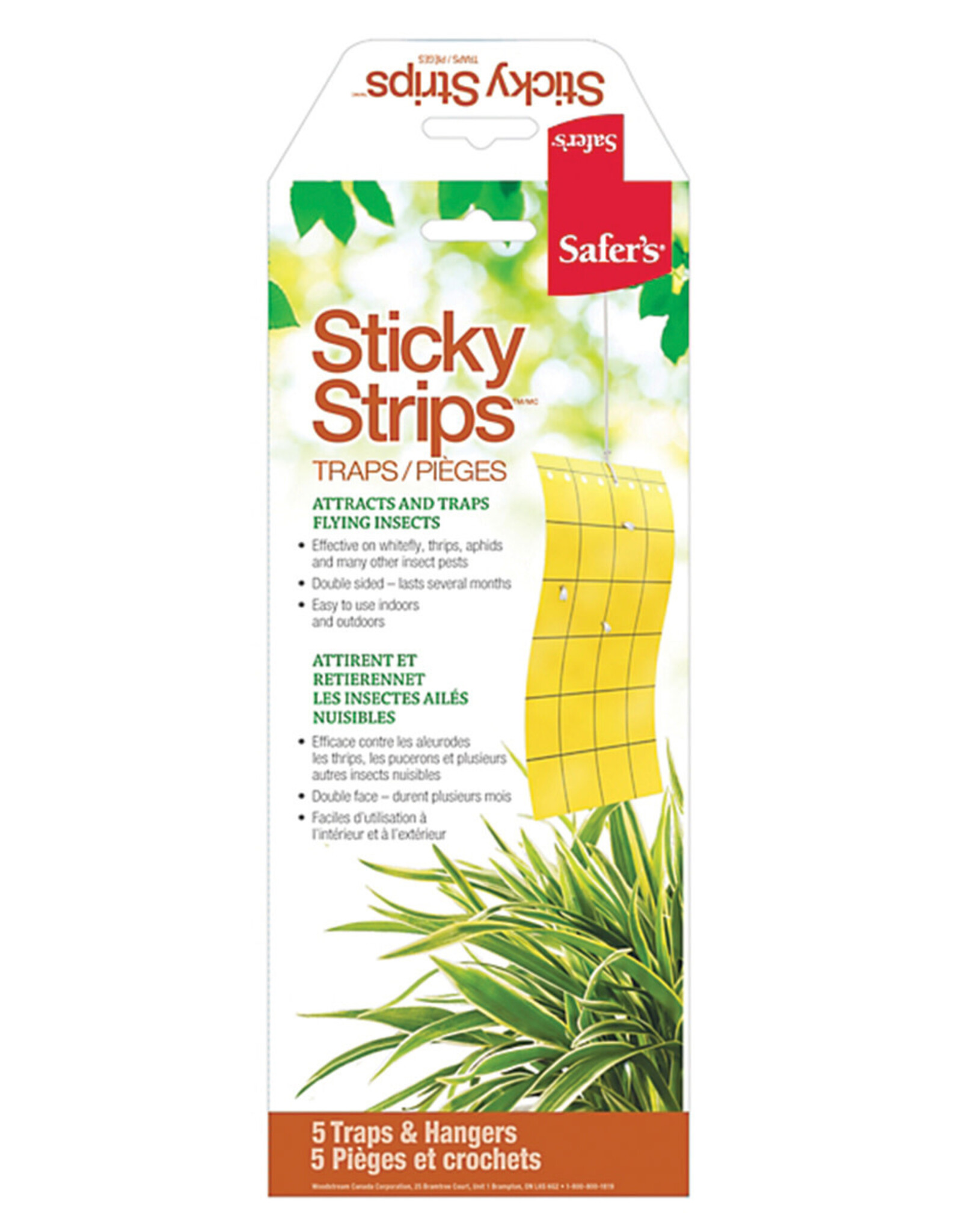 Safer's Sticky Strips 5/pk