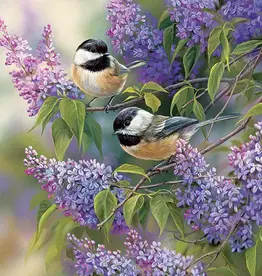 Chickadee Duo - Tray Puzzle 35 pc