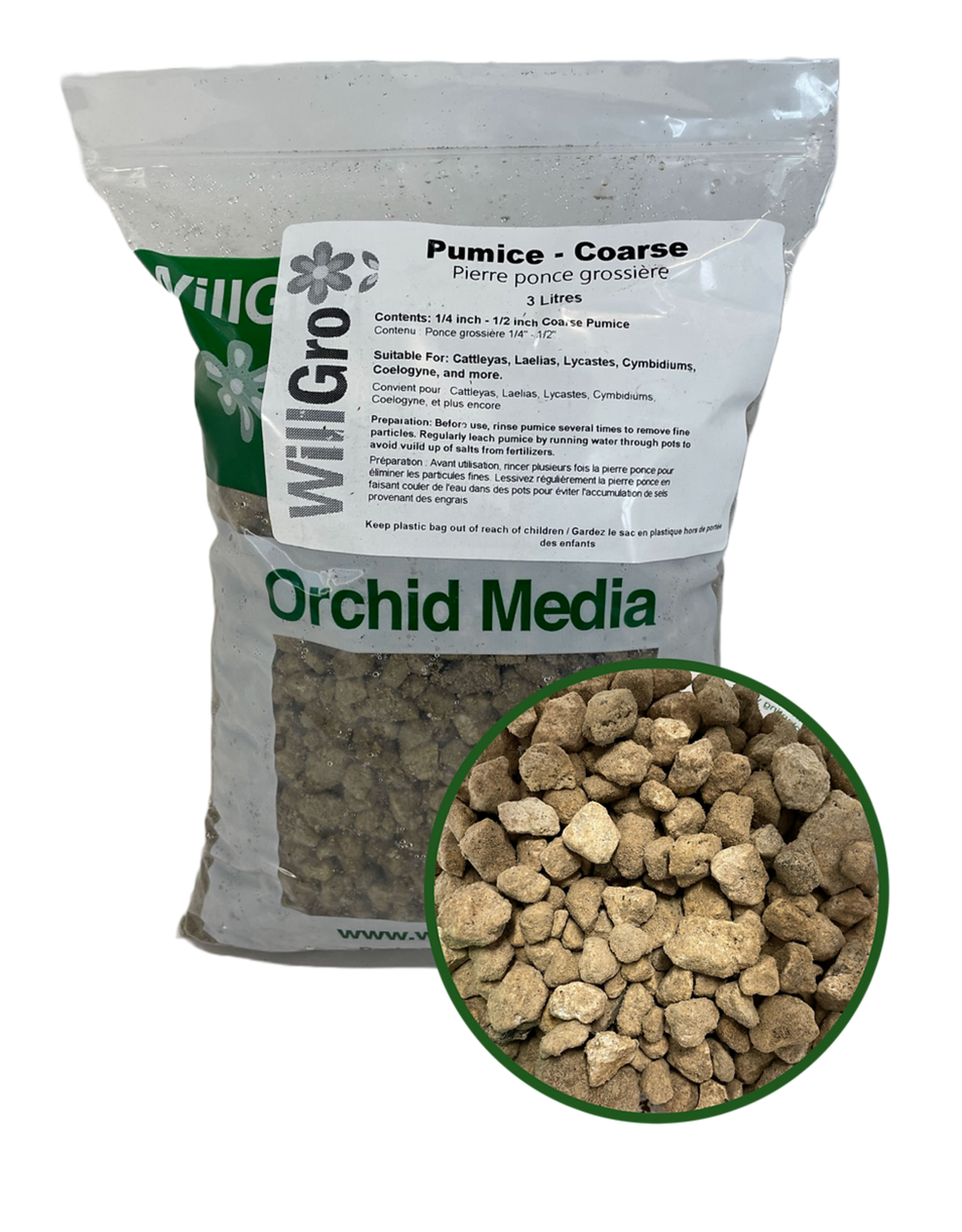 Large Course Pumice 3L