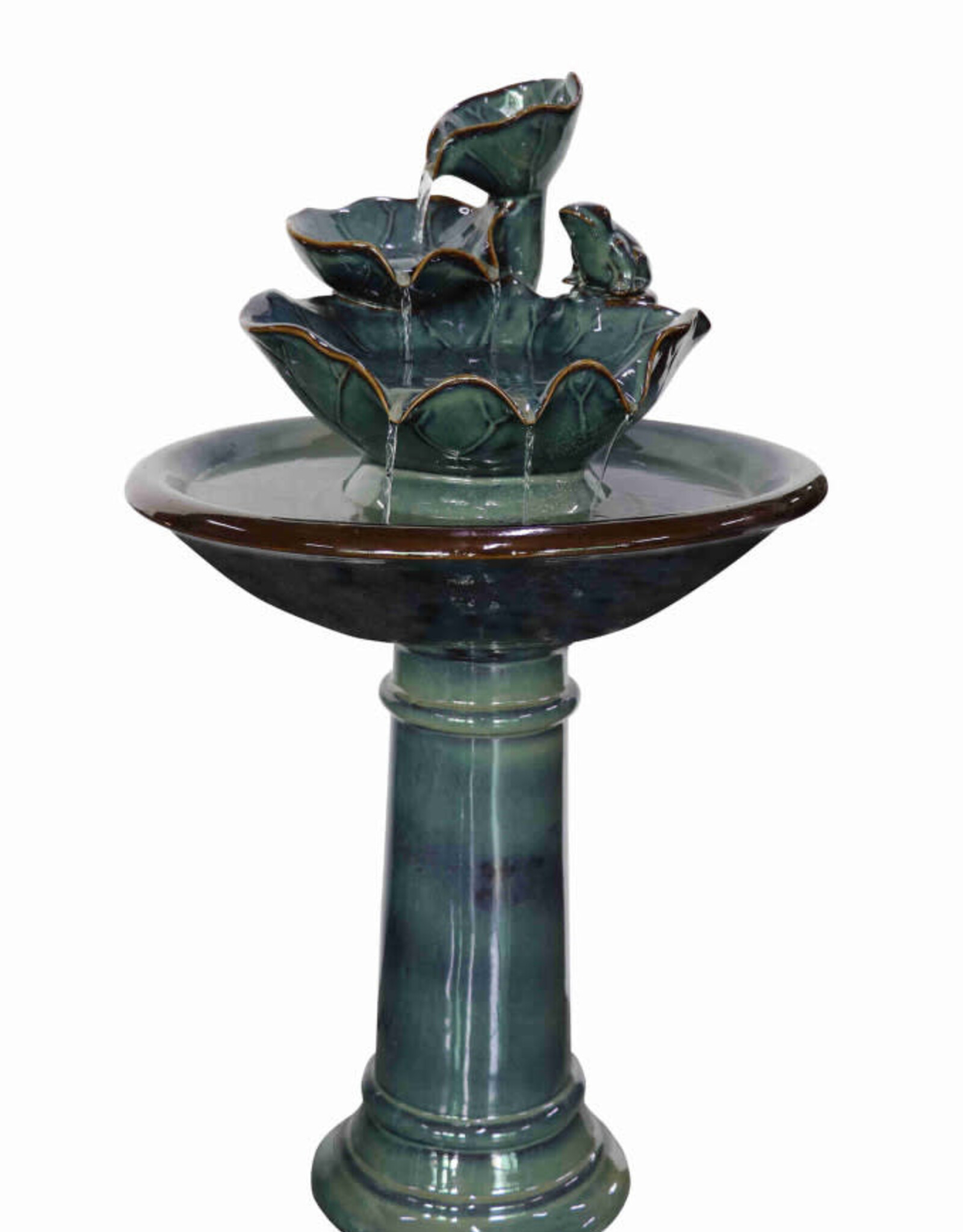 Frog Birdbath Fountain