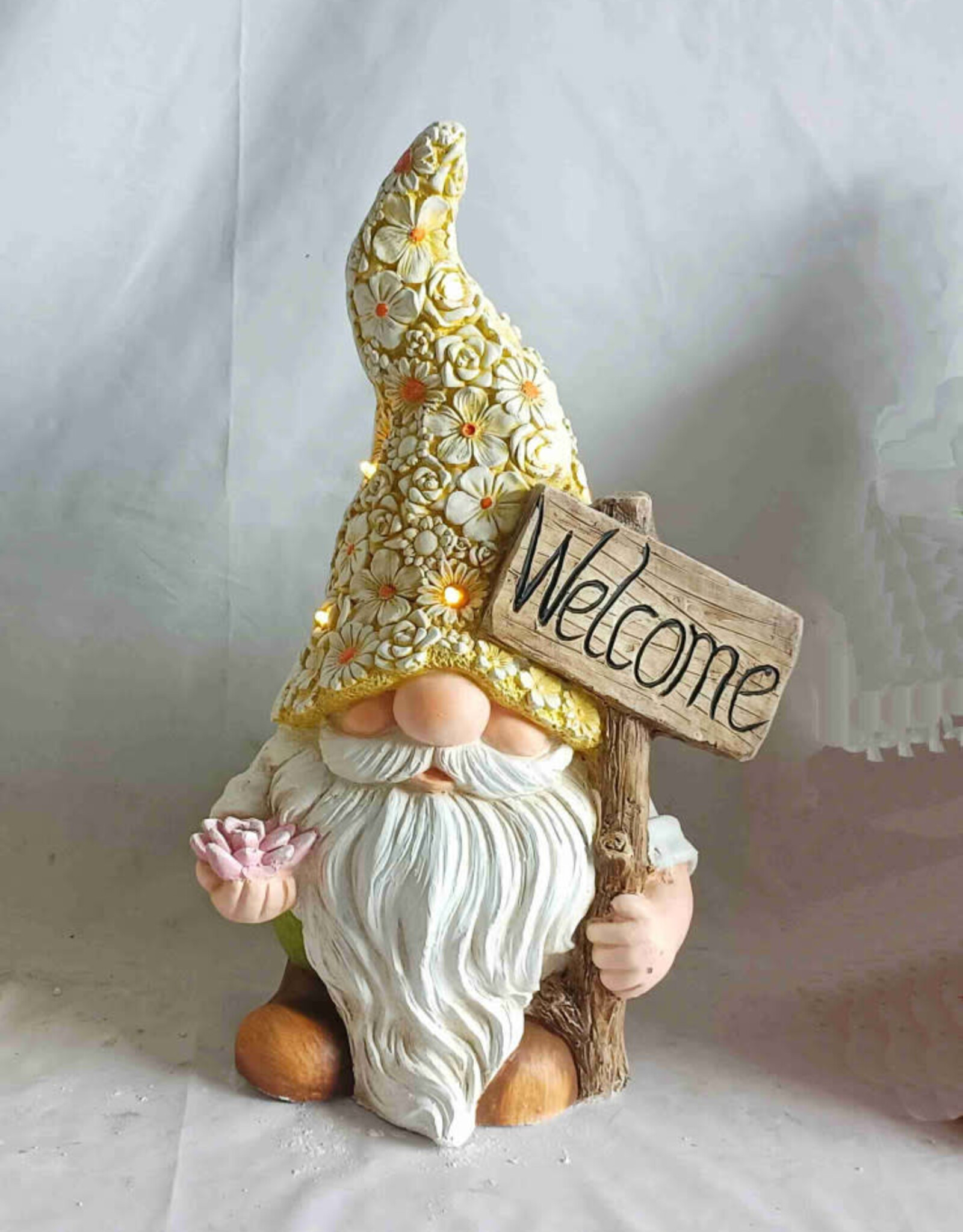 Yellow Welcome Gnome 2 Solar