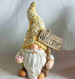 Yellow Welcome Gnome 2 Solar