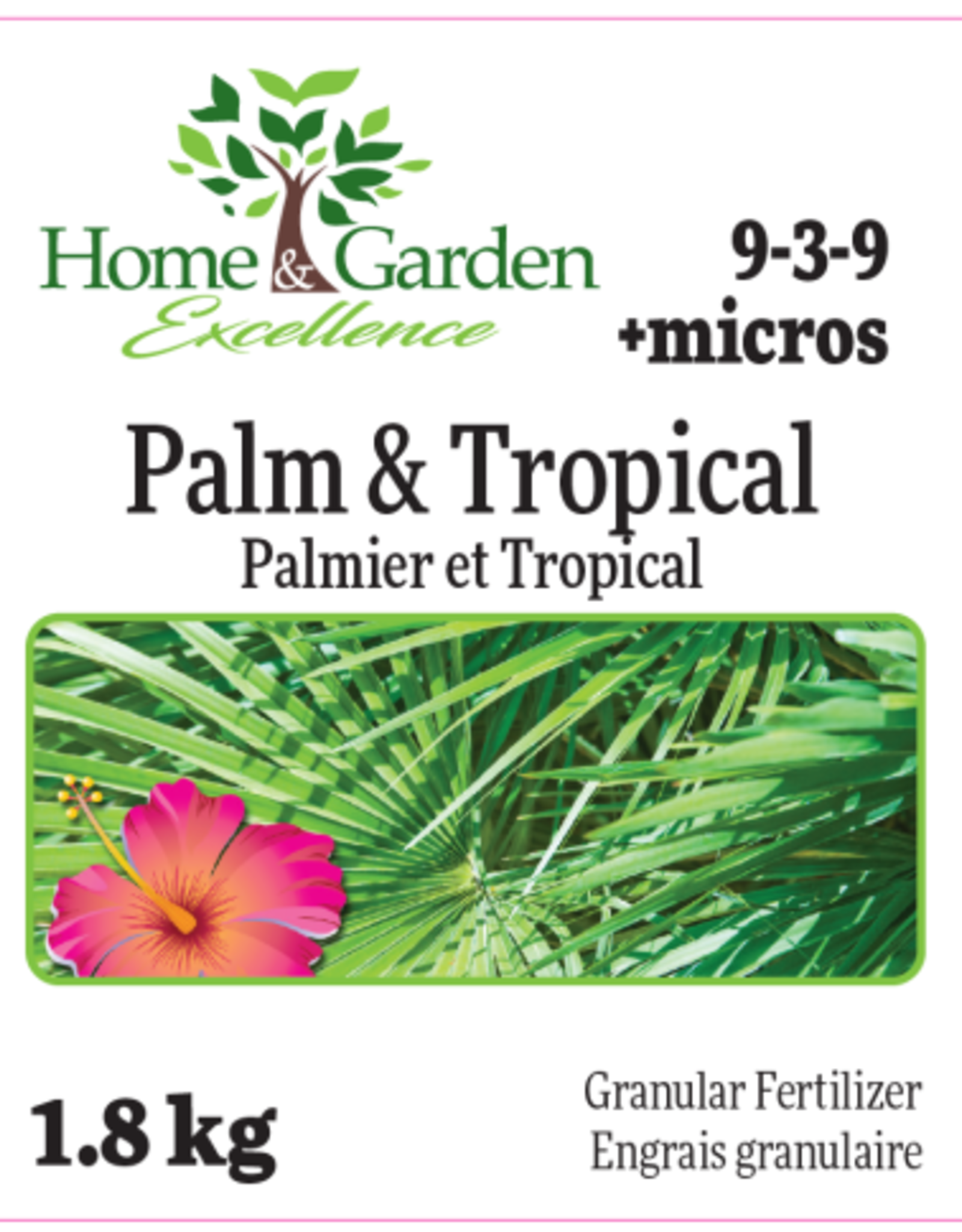HGE Palm & Tropical 9-3-9+Micros 1.8kg
