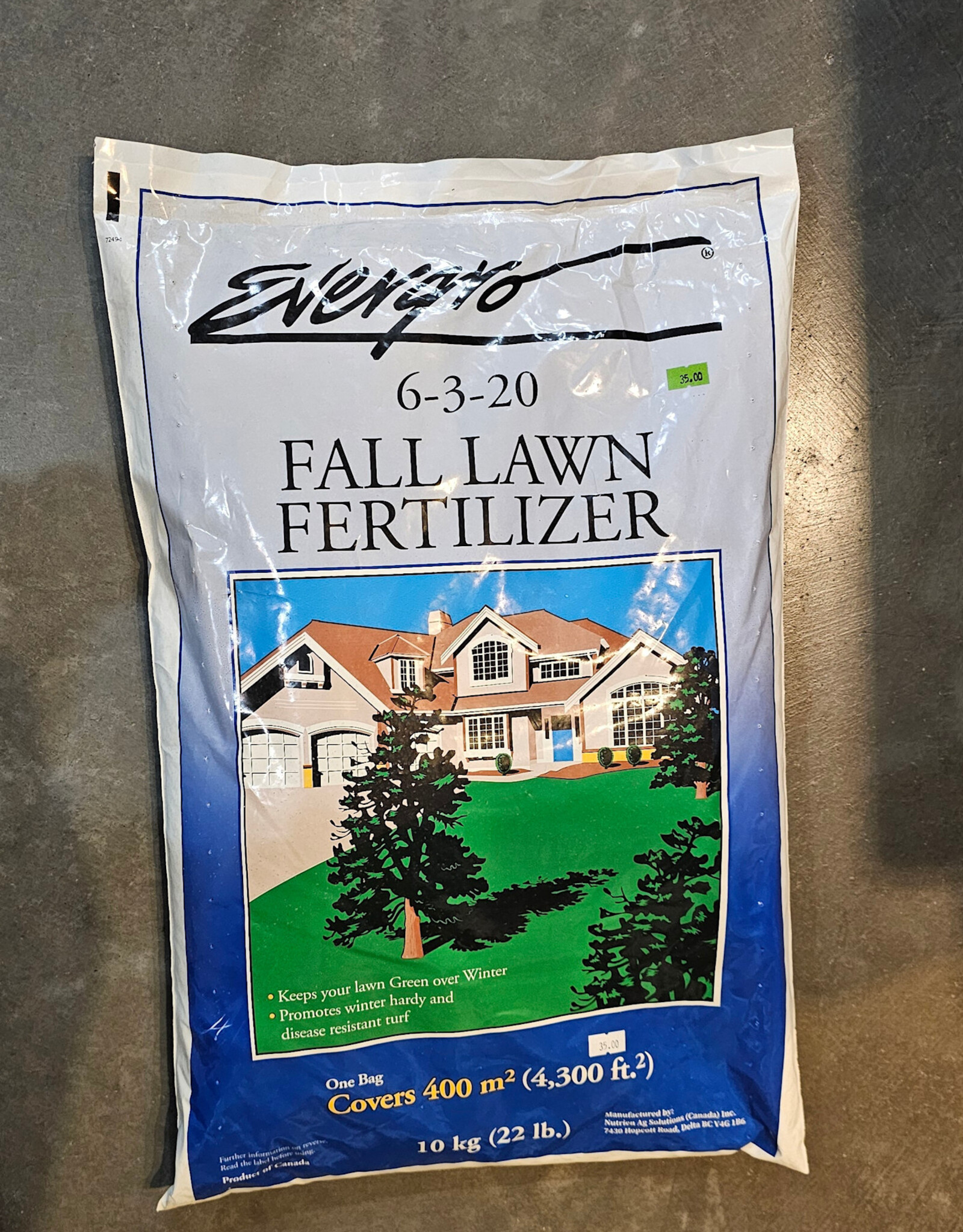 Evergro Fall Lawn Fertilizer 6-3-20 10 kg