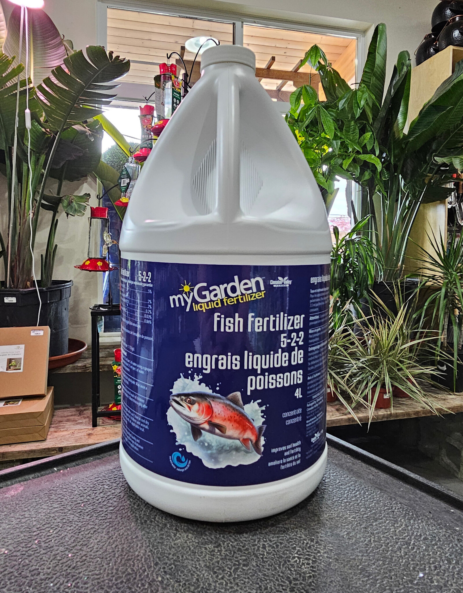 myGarden Liquid Fertilizer Fish Fertilizer 5-2-2 4L