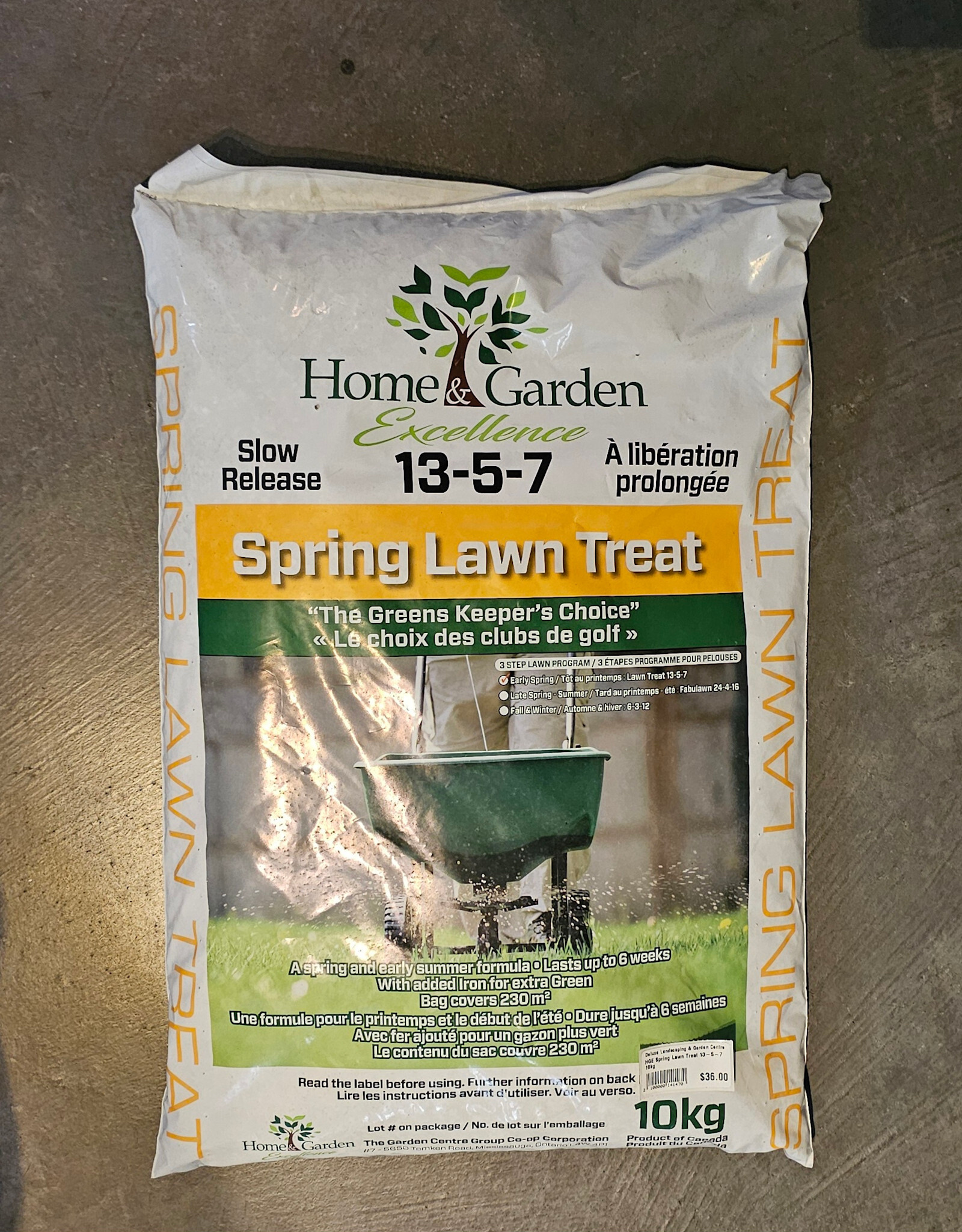 HGE Spring Lawn Treat 13-5-7 10kg