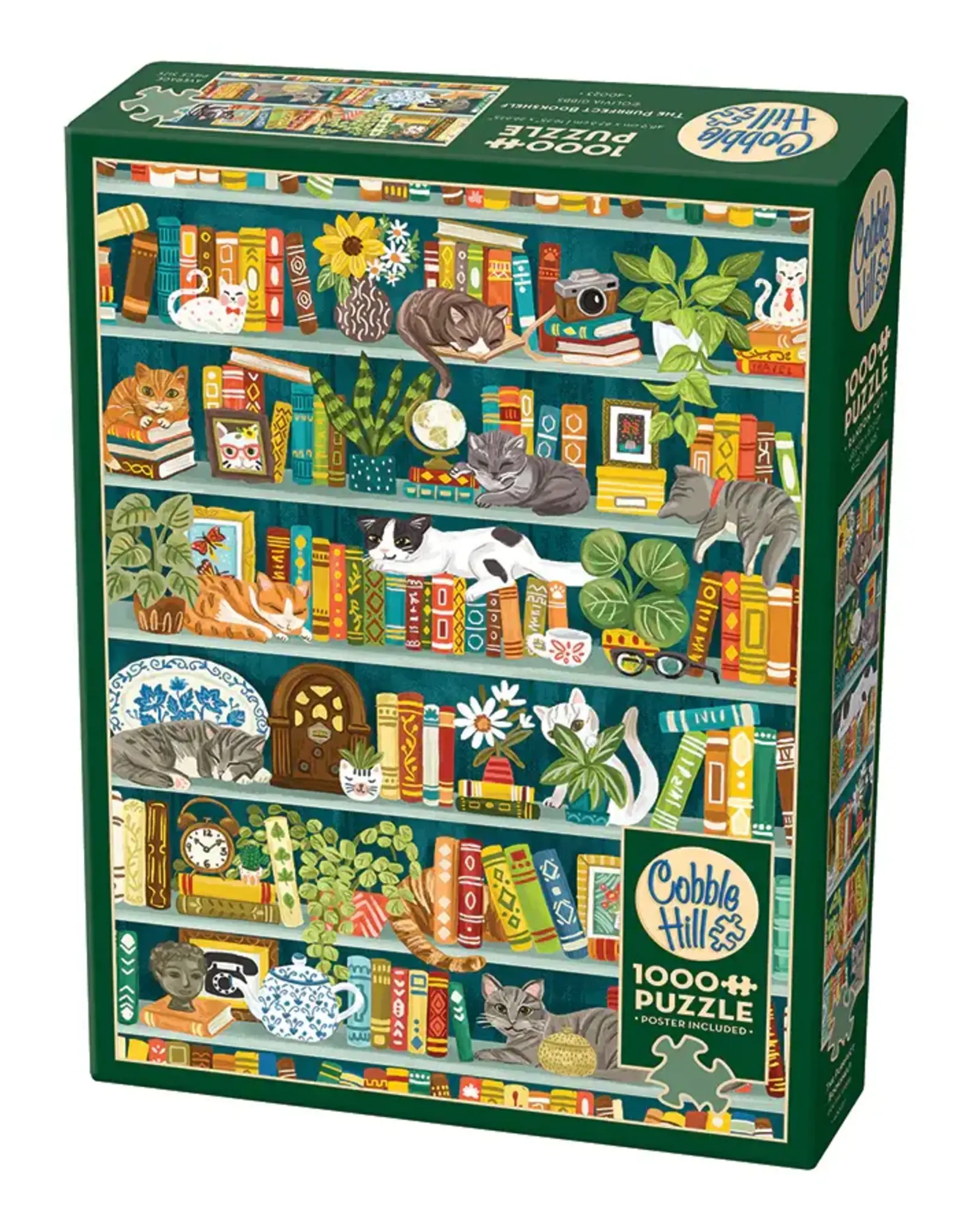The Purrfect Bookshelf 1000pcs