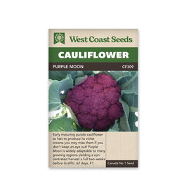 West Coast Seeds Cauliflower - Purple Moon F1