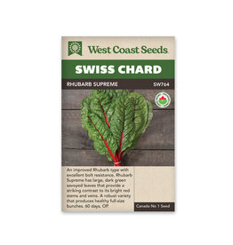 Swiss Chard - Rhubarb Supreme Certified Organic