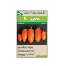 West Coast Seeds Tomatoes - La Roma F1