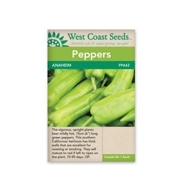 West Coast Seeds Peppers - Anaheim A