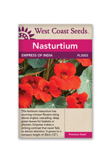 West Coast Seeds Nasturtium - Empress of India A