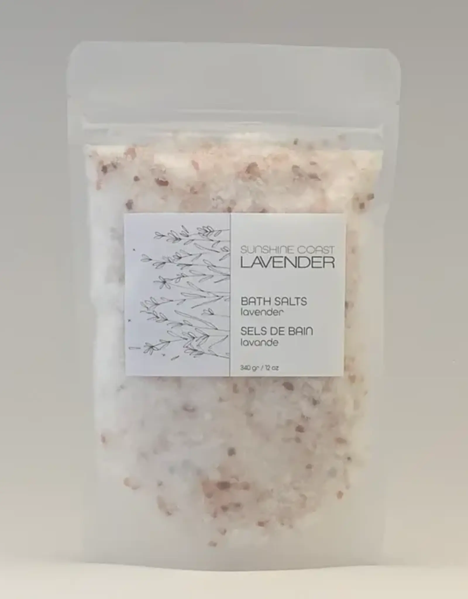 Bath Salts Lavender 12oz
