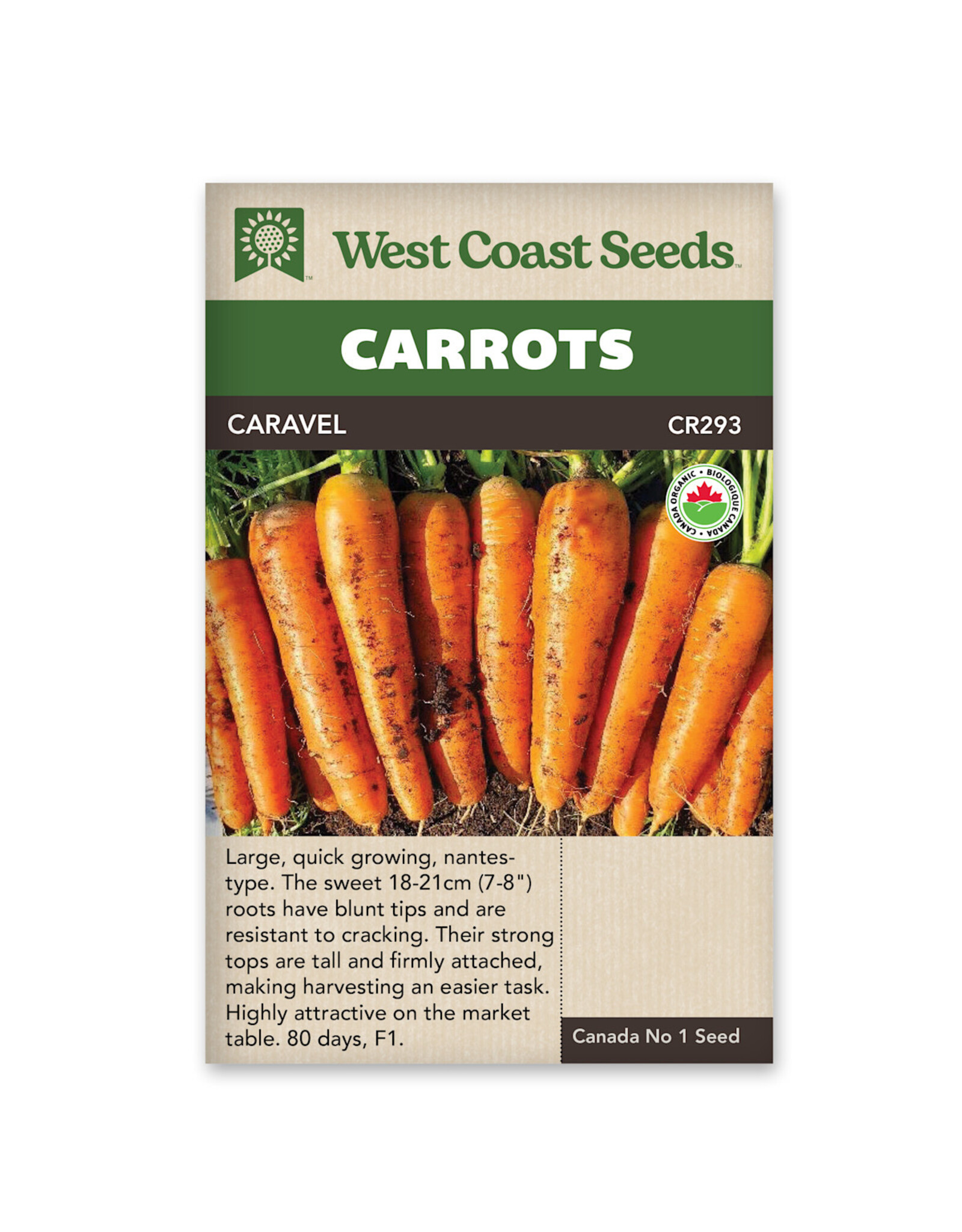 Carrot - Caravel Certified Organic F1