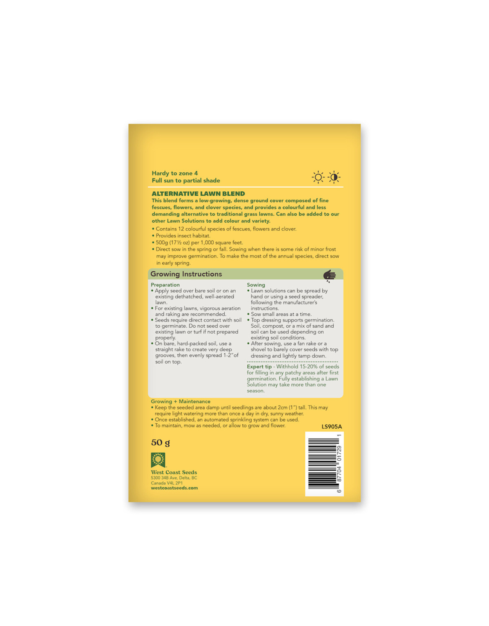 Alternative Lawn Mix